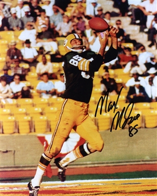 Max McGee Autographed 3.5x8.5 Check Green Bay Packers Beckett BAS Stock  #128843