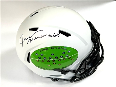 Jerry Kramer Autograph Full Size 'ICE BOWL' Helmet