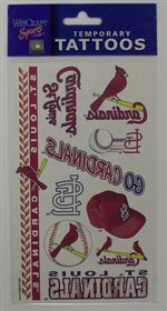 St. Louis Cardinals Tattoos 10ct